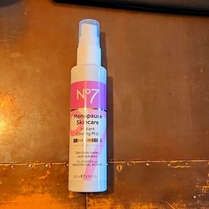 No 7 Menopause skincare cooling mist. NEW